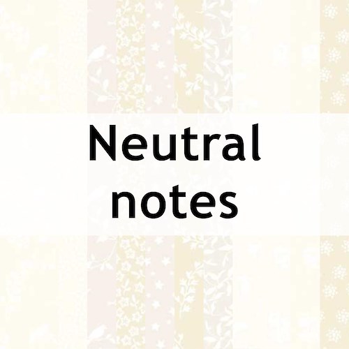 Neutral notes